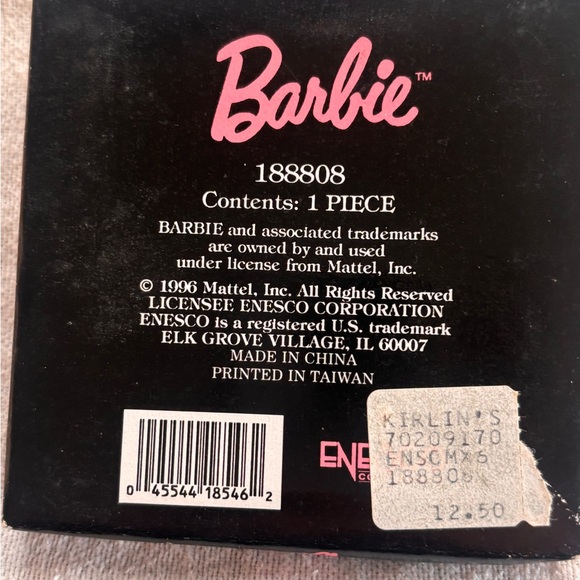 1996 Vintage Barbie “Holiday Dance” Ornament With Box. - Picture 2 of 5